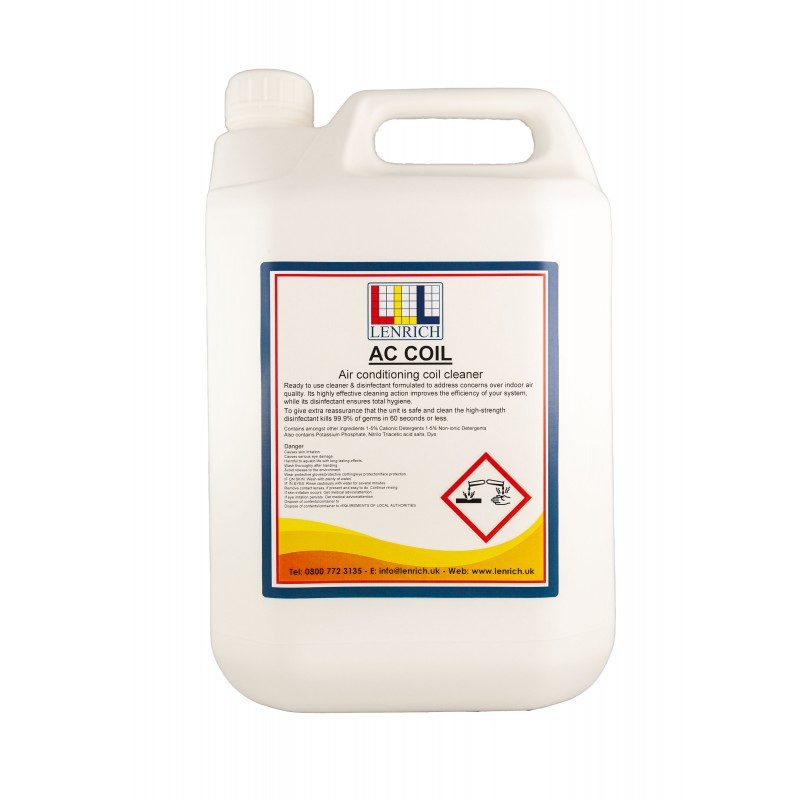 AC-Coil – Air conditioning coil cleaner  1 x 5 Litres