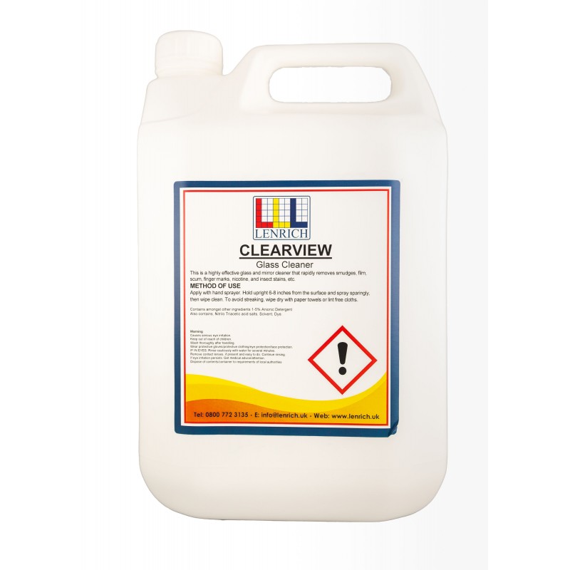 CLEARVIEW Glass Cleaner 12 x 1 Litre CLEARVIEW Glass Cleaner 12 x 1 Litre