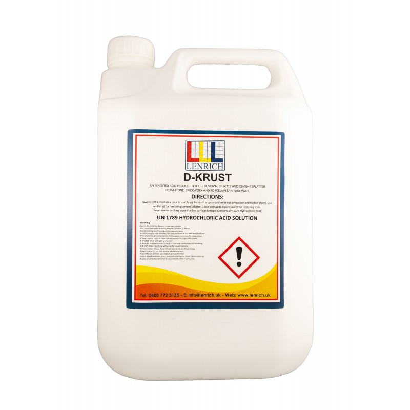 DKRUST- Industrial Scale Remover - 4 x 5 Litres