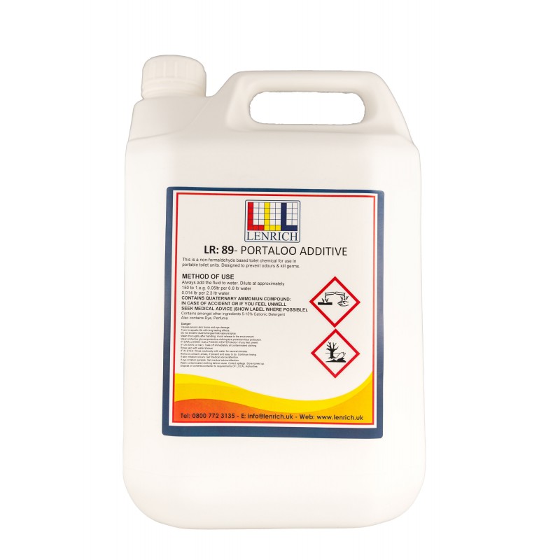 PORTOLOO -Toilet Additive 1 x 5 Litres 
