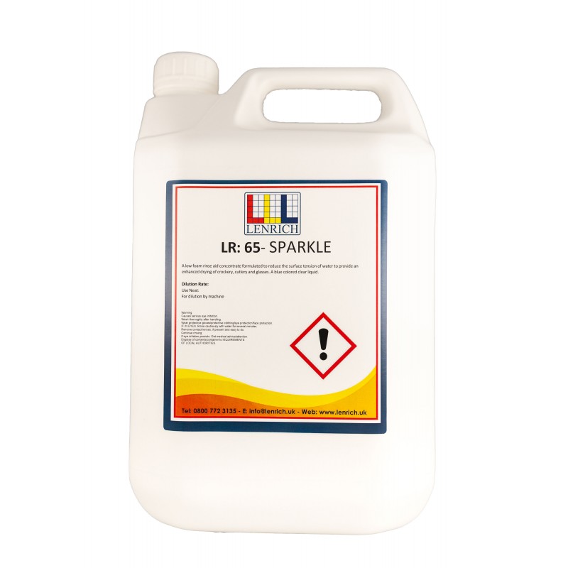 SPARKLE -Dishwasher Rinse Aid  1 x 5 Litres